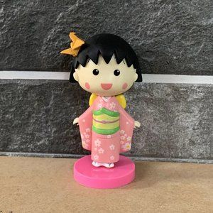 Cute kimono cartoon doll car accessories